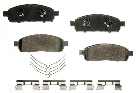 CXD1392 Performance Plus Premium Ceramic Disc Brake Pad Set Agna Brakes