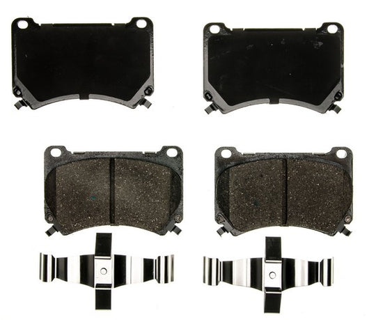 CXD1396 Performance Plus Premium Ceramic Disc Brake Pad Set Agna Brakes