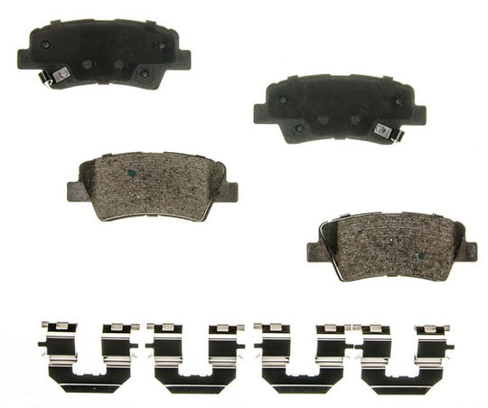 CXD1445 Performance Plus Premium Ceramic Disc Brake Pad Set Agna Brakes