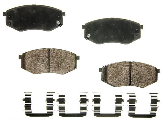 CXD1447 Performance Plus Premium Ceramic Disc Brake Pad Set Agna Brakes