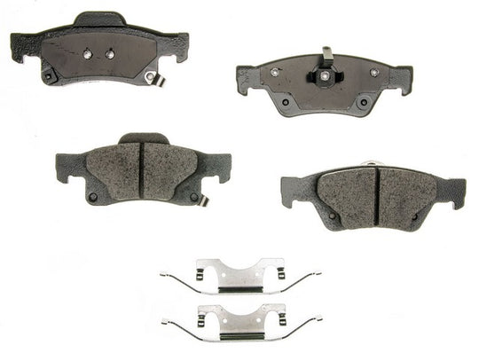 CXD1498 Performance Plus Premium Ceramic Disc Brake Pad Set Agna Brakes