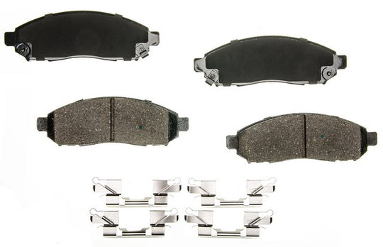 CXD1548 Performance Plus Premium Ceramic Disc Brake Pad Set Agna Brakes