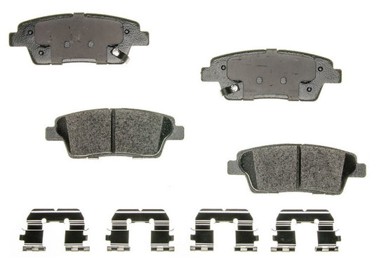 CXD1551 Performance Plus Premium Ceramic Disc Brake Pad Set Agna Brakes