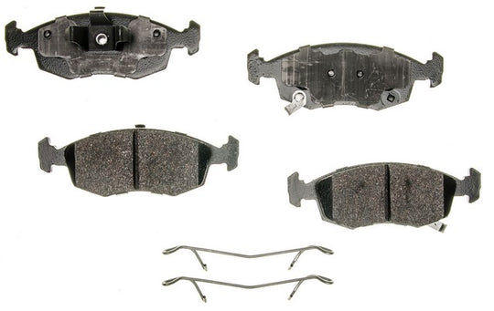CXD1568 Performance Plus Premium Ceramic Disc Brake Pad Set Agna Brakes