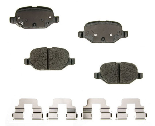 CXD1569 Performance Plus Premium Ceramic Disc Brake Pad Set Agna Brakes