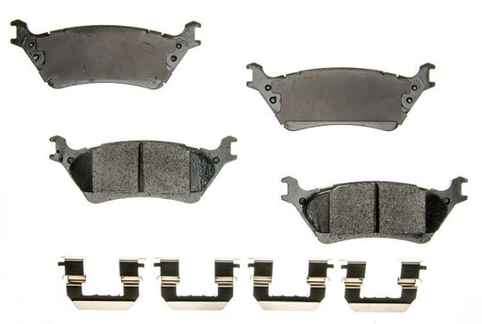 CXD1602 Performance Plus Premium Ceramic Disc Brake Pad Set Agna Brakes