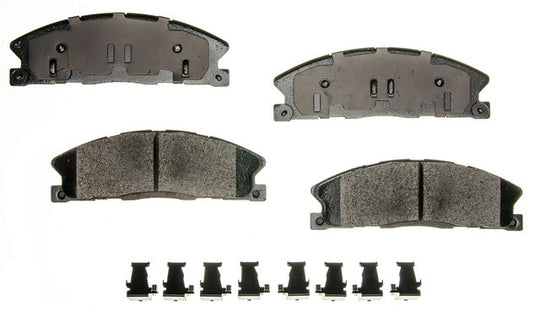 CXD1611 Performance Plus Premium Ceramic Disc Brake Pad Set Agna Brakes