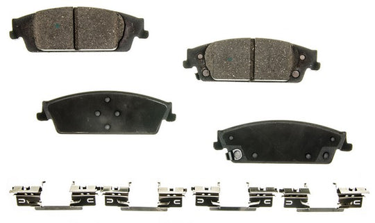 CXD1707 Performance Plus Premium Ceramic Disc Brake Pad Set Agna Brakes