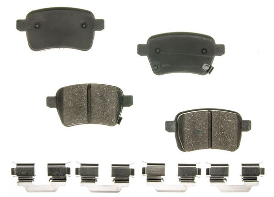 CXD1722 Performance Plus Premium Ceramic Disc Brake Pad Set Agna Brakes