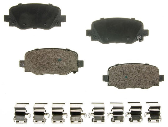 CXD1734 Performance Plus Premium Ceramic Disc Brake Pad Set Agna Brakes
