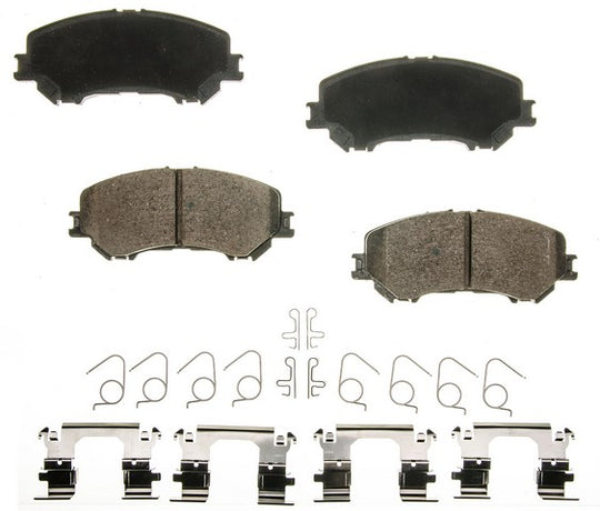 CXD1737 Performance Plus Premium Ceramic Disc Brake Pad Set Agna Brakes