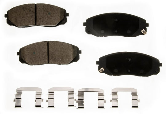 CXD1814 Performance Plus Premium Ceramic Disc Brake Pad Set Agna Brakes