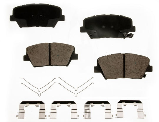 CXD1815 Performance Plus Premium Ceramic Disc Brake Pad Set Agna Brakes