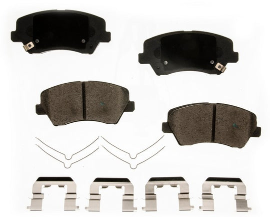 CXD1828 Performance Plus Premium Ceramic Disc Brake Pad Set Agna Brakes