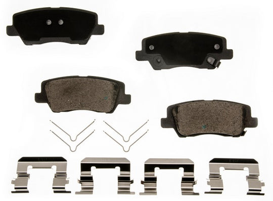 CXD1839 Performance Plus Premium Ceramic Disc Brake Pad Set Agna Brakes