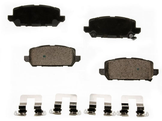 CXD1841 Performance Plus Premium Ceramic Disc Brake Pad Set Agna Brakes