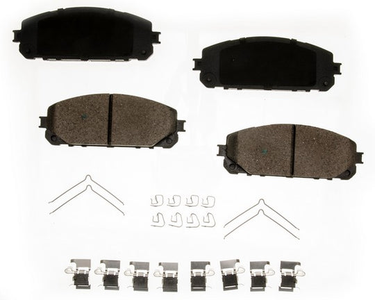 CXD1843 Performance Plus Premium Ceramic Disc Brake Pad Set Agna Brakes