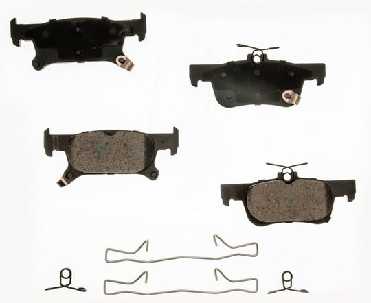 CXD2025 Performance Plus Premium Ceramic Disc Brake Pad Set Agna Brakes