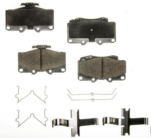 CXD436 Performance Plus Premium Ceramic Disc Brake Pad Set Agna Brakes