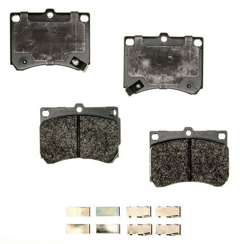 CXD473 Performance Plus Premium Ceramic Disc Brake Pad Set Agna Brakes