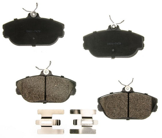 CXD601 Performance Plus Premium Ceramic Disc Brake Pad Set Agna Brakes