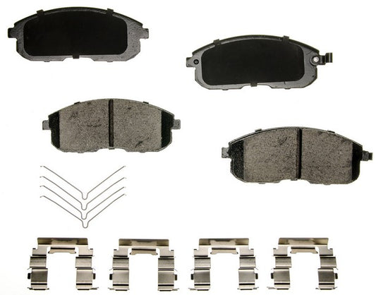 CXD653 Performance Plus Premium Ceramic Disc Brake Pad Set Agna Brakes