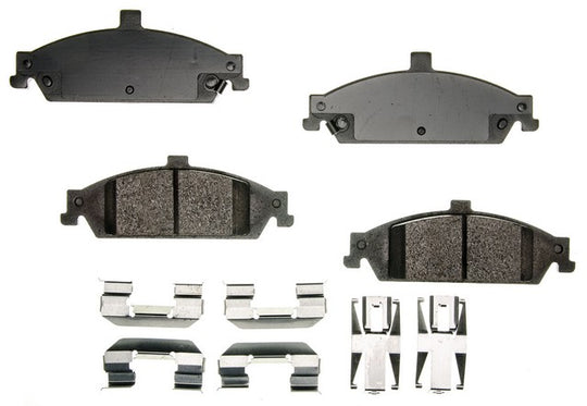 CXD727 Performance Plus Premium Ceramic Disc Brake Pad Set Agna Brakes