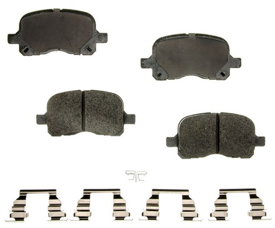 CXD741 Performance Plus Premium Ceramic Disc Brake Pad Set Agna Brakes
