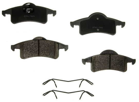 CXD791 Performance Plus Premium Ceramic Disc Brake Pad Set Agna Brakes