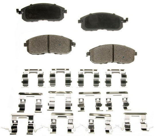 CXD815 Performance Plus Premium Ceramic Disc Brake Pad Set Agna Brakes