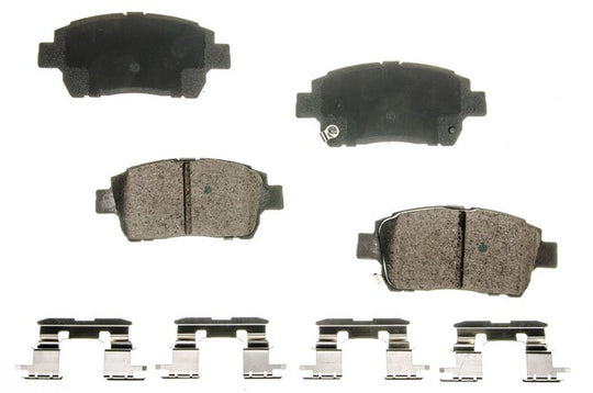 CXD822 Performance Plus Premium Ceramic Disc Brake Pad Set Agna Brakes