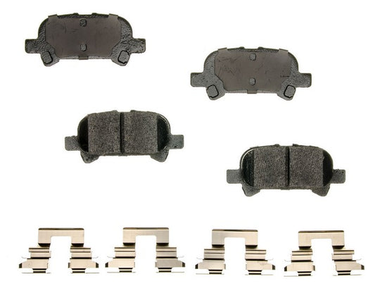 CXD828 Performance Plus Premium Ceramic Disc Brake Pad Set Agna Brakes