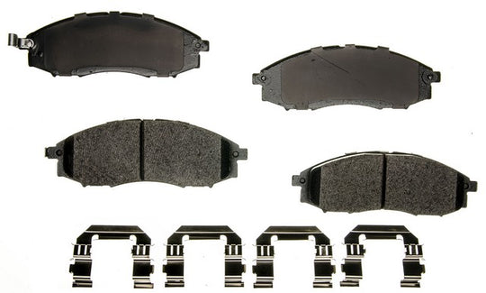 CXD830 Performance Plus Premium Ceramic Disc Brake Pad Set Agna Brakes
