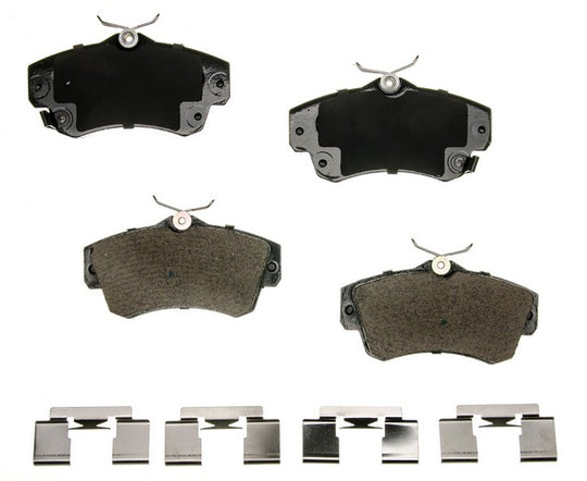 CXD841 Performance Plus Premium Ceramic Disc Brake Pad Set Agna Brakes