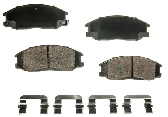 CXD864 Performance Plus Premium Ceramic Disc Brake Pad Set Agna Brakes
