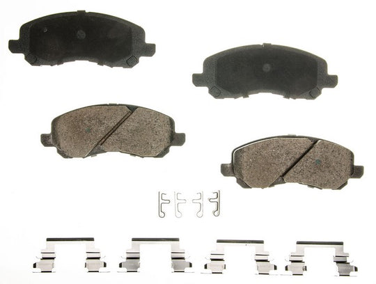 CXD866 Performance Plus Premium Ceramic Disc Brake Pad Set Agna Brakes