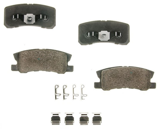 CXD868 Performance Plus Premium Ceramic Disc Brake Pad Set Agna Brakes