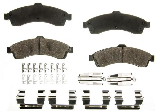 CXD882 Performance Plus Premium Ceramic Disc Brake Pad Set Agna Brakes