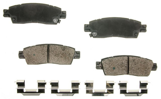 CXD883 Performance Plus Premium Ceramic Disc Brake Pad Set Agna Brakes