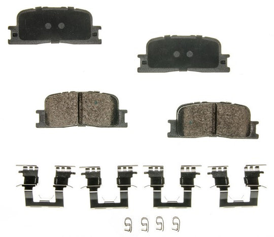 CXD885 Performance Plus Premium Ceramic Disc Brake Pad Set Agna Brakes