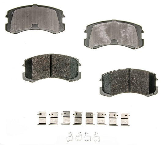 CXD904 Performance Plus Premium Ceramic Disc Brake Pad Set Agna Brakes
