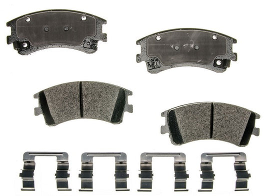 CXD957 Performance Plus Premium Ceramic Disc Brake Pad Set Agna Brakes