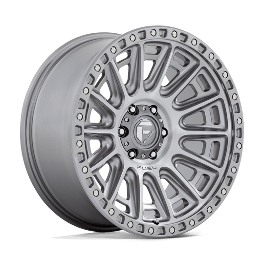 D83320908450E - Fuel Off-Road D833 Cycle 20X9 6X139.7 1mm Platinum - Fuel Off-Road Wheels Canada