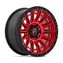 Load image into Gallery viewer, D83420908950 - Fuel Off-Road D834 Cycle 20X9 6X135 1mm Candy Red With Black Ring - Fuel Off-Road Wheels Canada