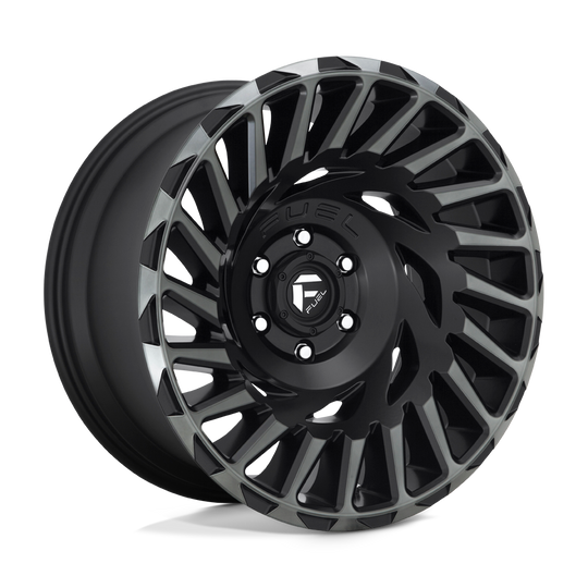 D68320008947 - Fuel Off-Road D683 Cyclone 20X10 6X135 -18 mm Matte Machined Double Dark Tint - Fuel Off-Road Wheels Canada