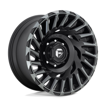 Charger l'image dans la galerie, D68318905650 - Fuel Off-Road D683 Cyclone 18X9 5X150 1mm Matte Machined Double Dark Tint - Fuel Off-Road Wheels Canada