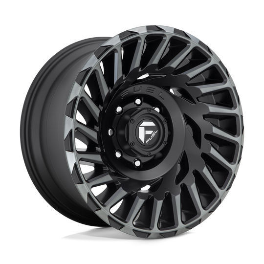 D68318905650 - Fuel Off-Road D683 Cyclone 18X9 5X150 1mm Matte Machined Double Dark Tint - Fuel Off-Road Wheels Canada