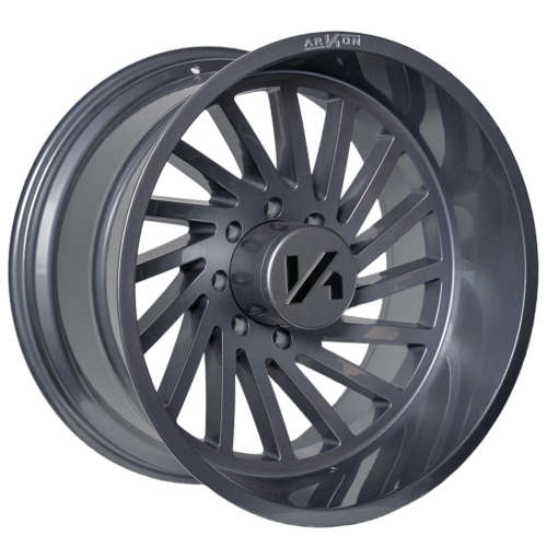 K14822408343 - Arkon Caesar 24X14 6X139.7 -81mm Anthracite Metallic Gray - Arkon Wheels Canada