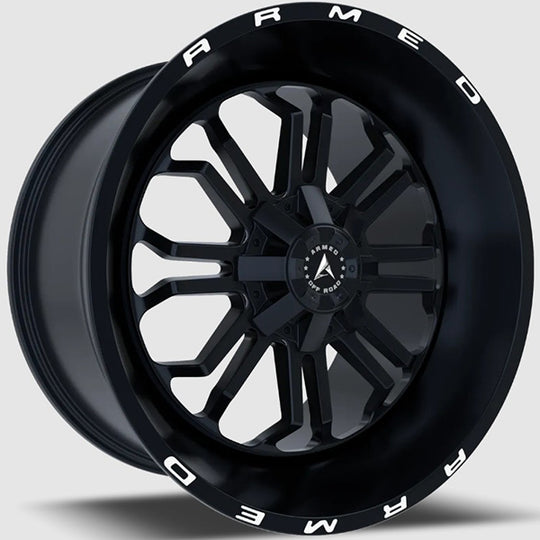 A141-2090-29-205 - Armed OffRoad Cannon 862 20X9 5X139.7 / 5X150 ET 8mm Matte Black - Armed OffRoad Wheels Canada