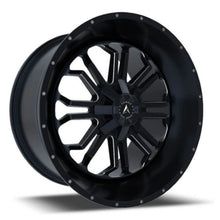 Load image into Gallery viewer, A142-2012-35-152 - Armed OffRoad Cannon 20X12 8X165.1 ET -44mm Matte Black Milled - Armed OffRoad Wheels Canada